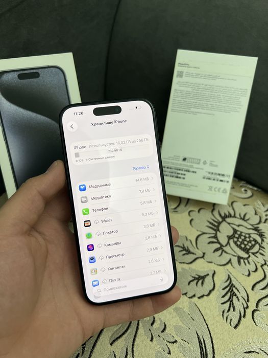 Айфон 15 Про iPhone 15 Pro 256GB 86%