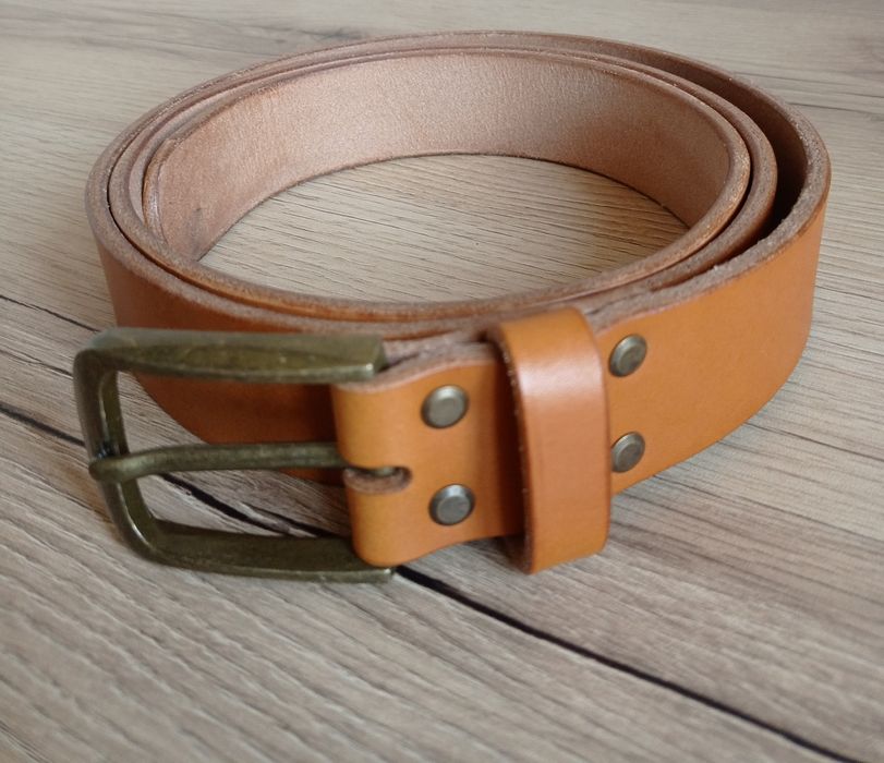 Ремень кожаный ручная работа