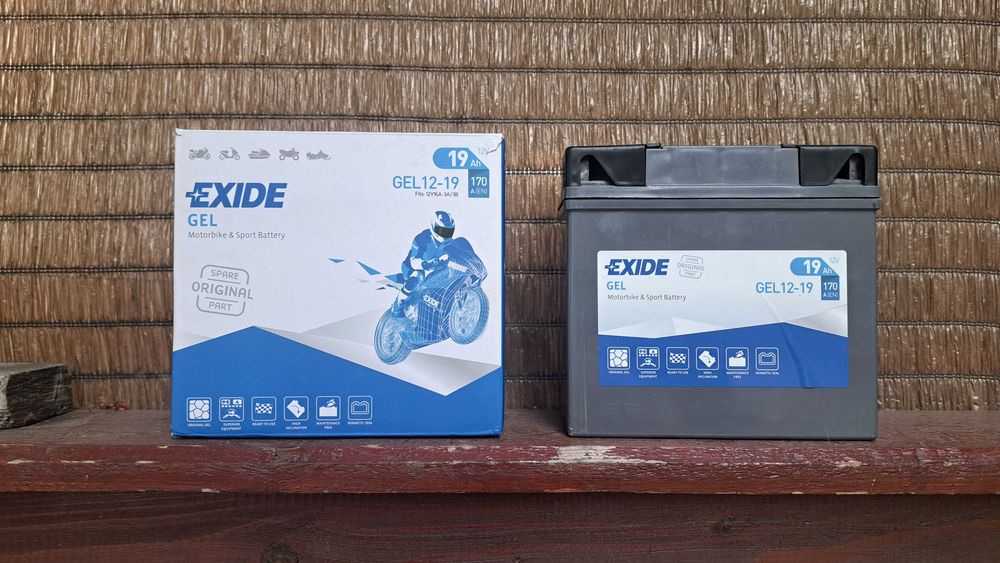Baterie motocicleta 12 v 19 Ah in garantie