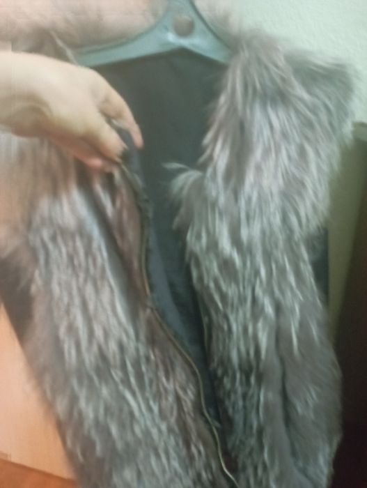 Жилет из песца 44