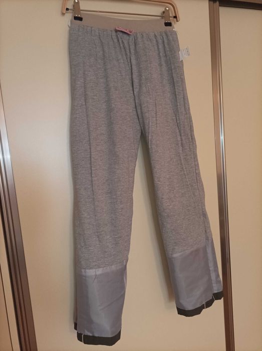 Pantaloni pt fete, termo (dublati), kaki, mar.152