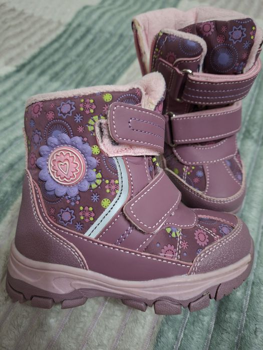 Зимние ботинки на девочку