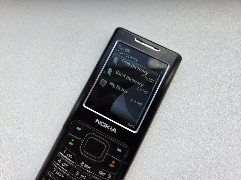 Nokia 6500c negru