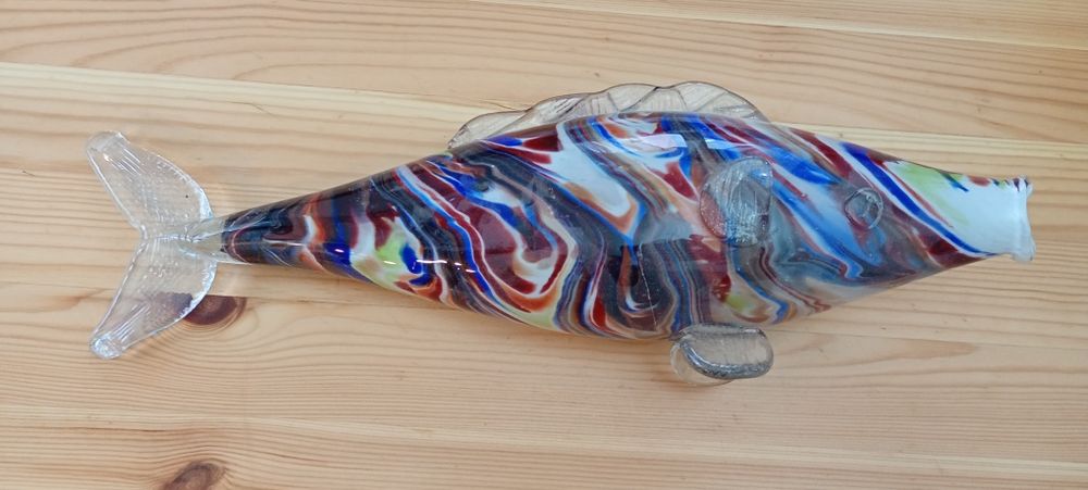 Pești sticla culori ,superbe 250 Ron bucata