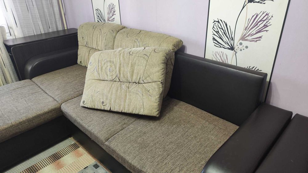 Диван раскладной с креслом