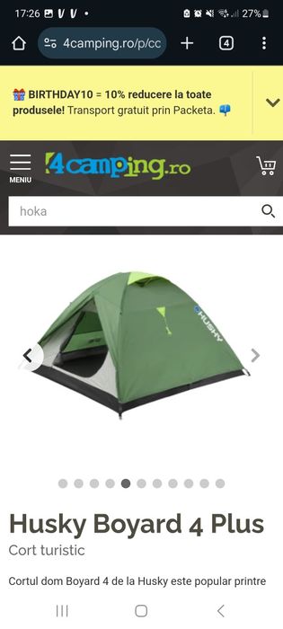 Cort husky boyard 4 plus