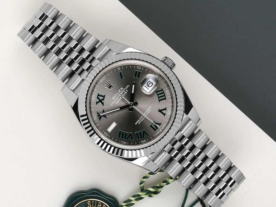 Rolex datejust wimbledon luxury & automatic edition 41 mm