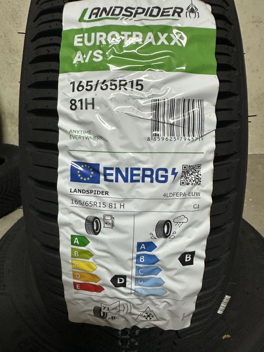 Нови всесезонни гуми LANDSPIDER EUROTRAXX A/S 165/65R15 81H 1656515