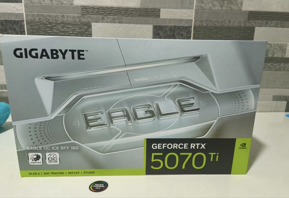 GIGABYTE Nvidia RTX 5070TI Eagle oc ice SFF 16GB