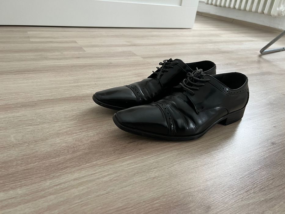 Мужские классические туфли , натуральная кожа , турция 44 размер