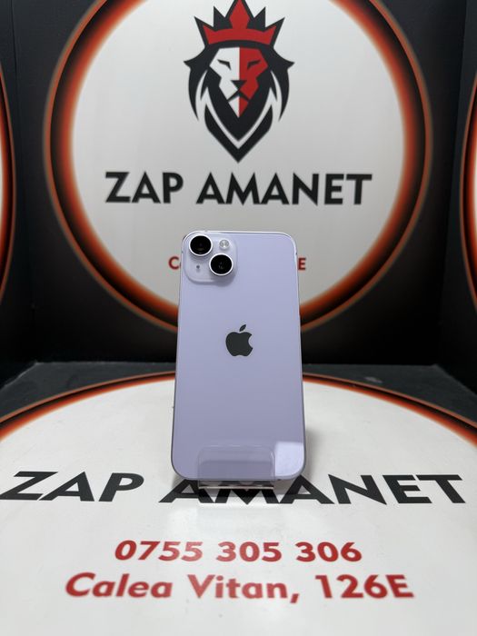 Zap Amanet Vitan - iPhone 14 - Purple - 256Gb - 83%