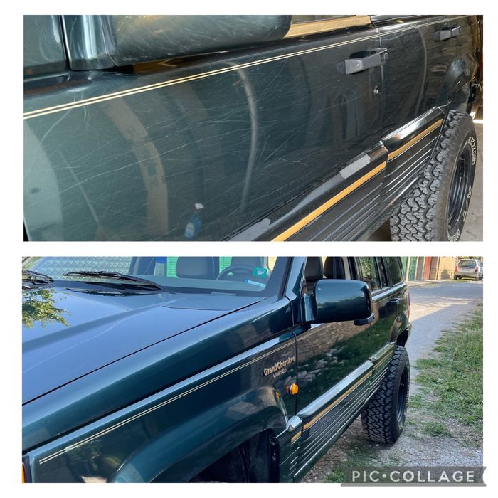 Пастиране и полиране на коли и фарове интериорен детайлинг