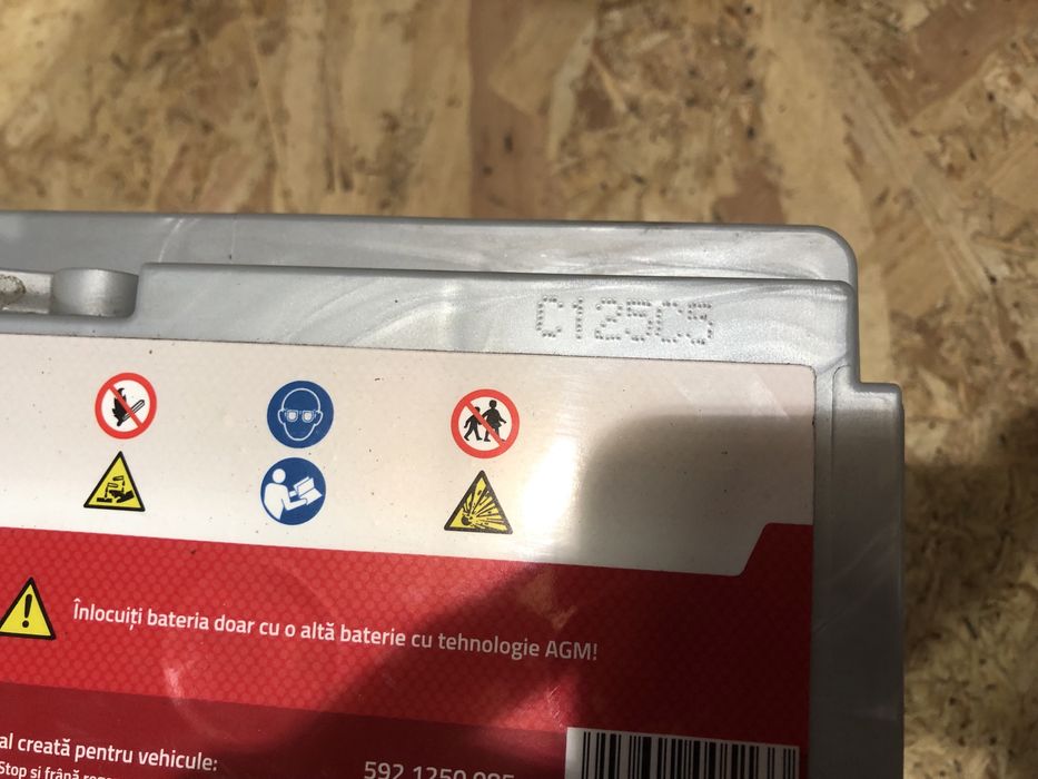 Baterie auto rombat/AGM 12v 92Ah
