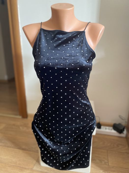 Дамска черна рокля