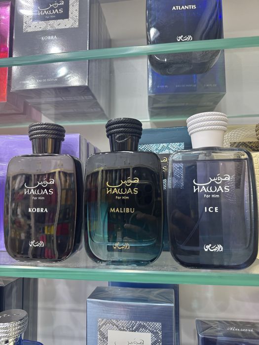 Rasasi Hawas ICE FIRE Black Malibu Kobra