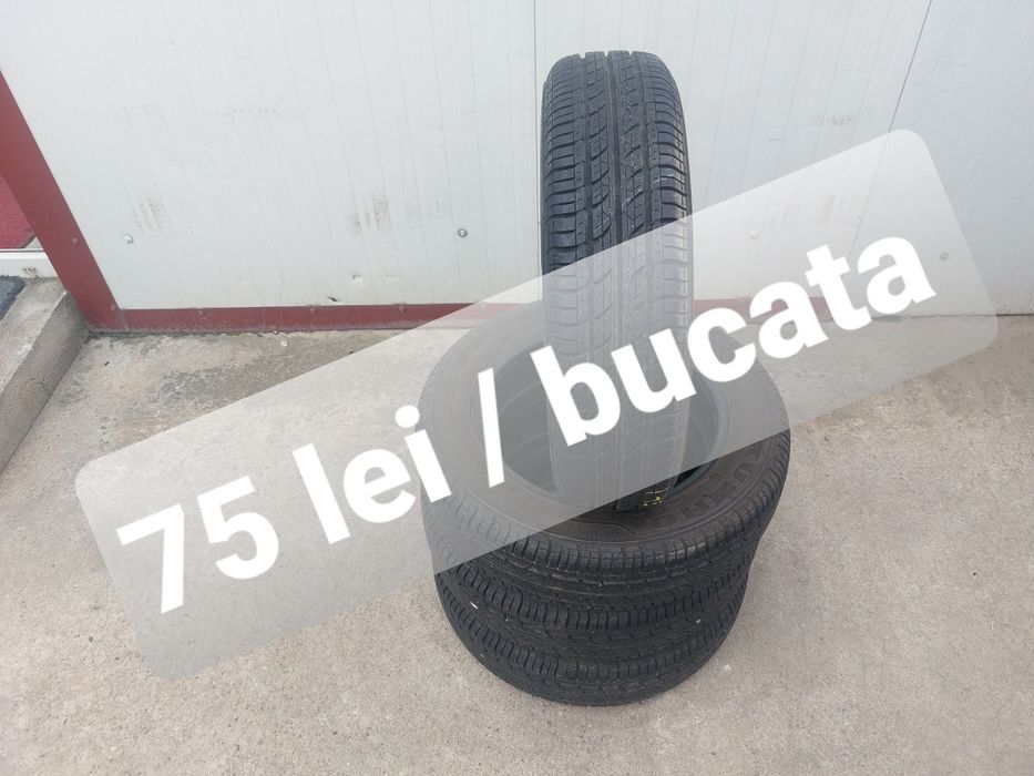 75 lei bucata! Set anvelope de vara 145 70 r13 Kumho Solus