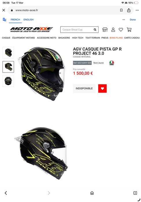 Kacka AGV pista RR