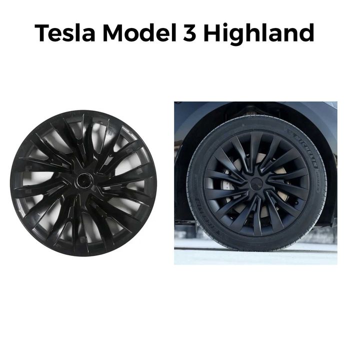 18″ Тасове за Tesla Model 3 (до 2023г) и Model 3 Highland