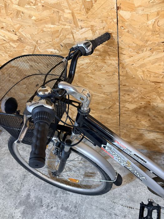 28цола Conquest дамски градски велосипед колело[21ck-Shimano]