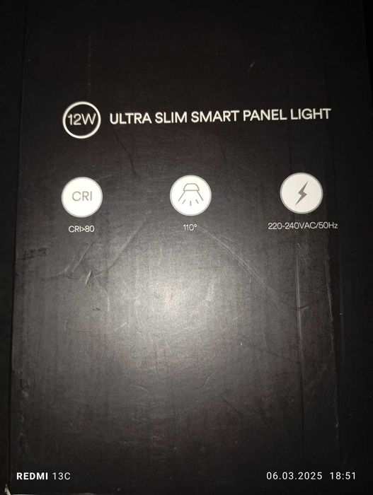 LED 4броя лед луни 12W с WIFI,16милиона цвята.