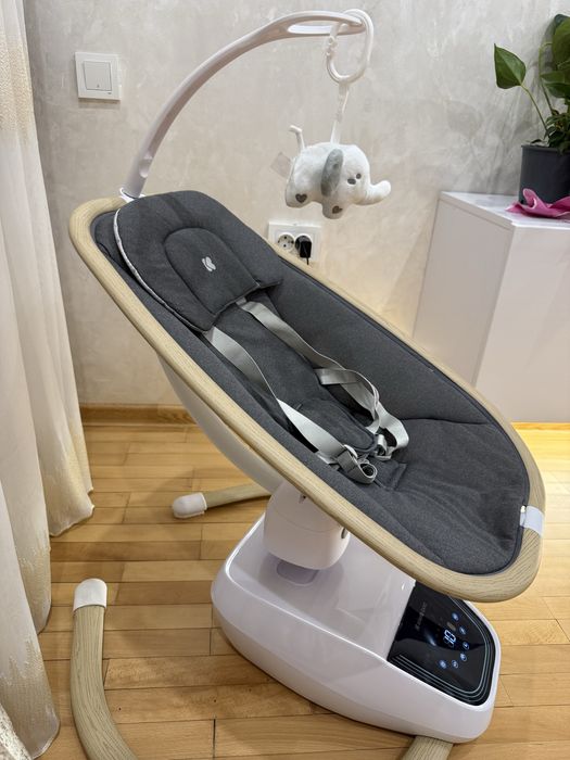 Детска люлка Kikaboo BeeMoove Grey