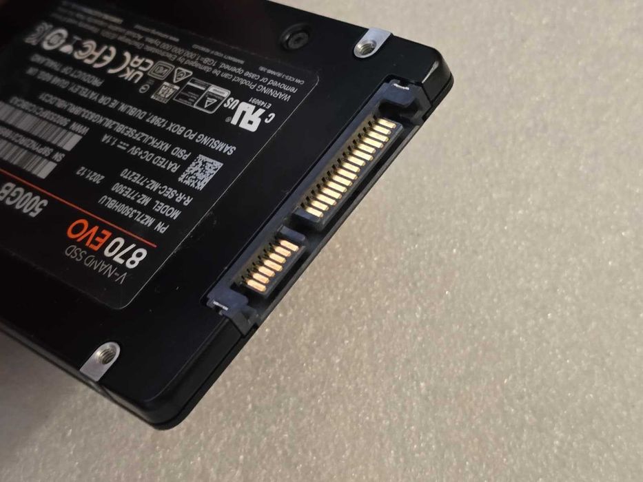 Solid State Drive (SSD) Samsung 870 EVO 500GB SATA III 2.5 inch V-NAND