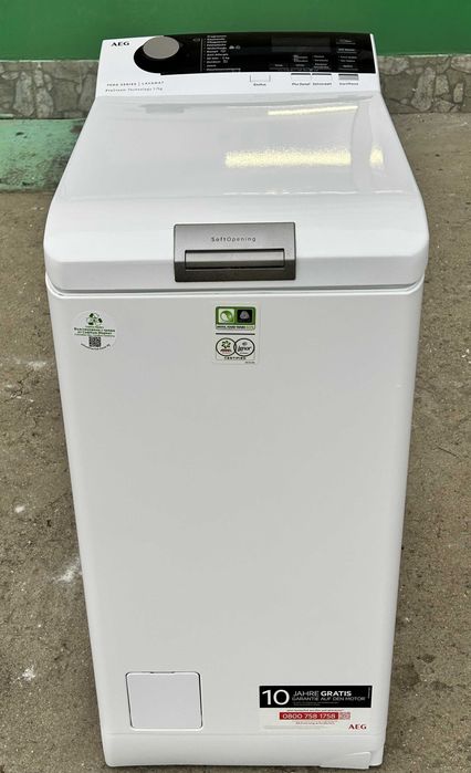 Пералня с горно зареждане AEG 7000 Series ProSteam® – 7кг, 1200 об/мин