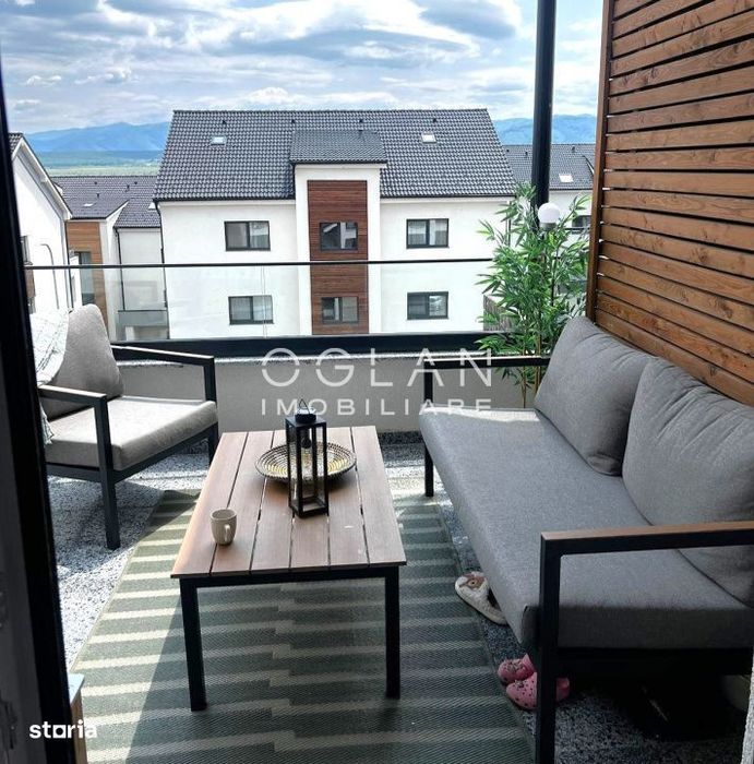 Penthouse modern cu panoramic deosebit, 4 cam. Cristian, COMISION 0%