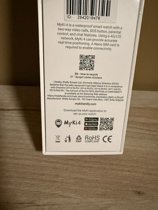 Myki 4 white/pink
