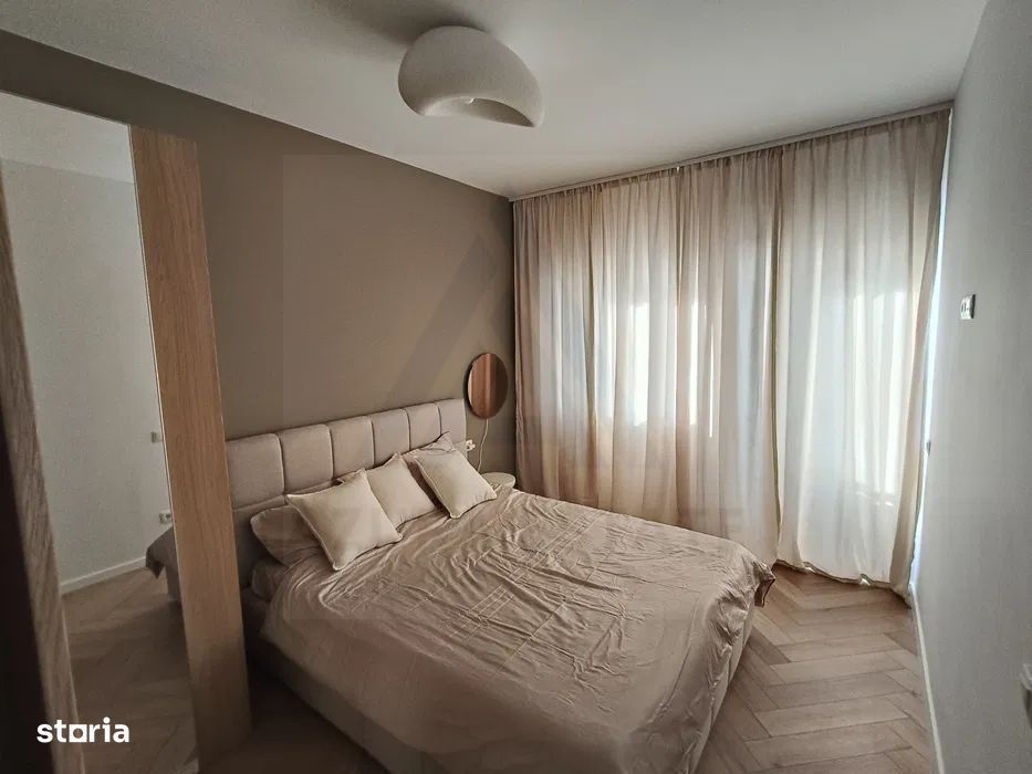 Apartament premium 3 camere 50 mp etaj parcare privata zona Turnisor — fotografia 3