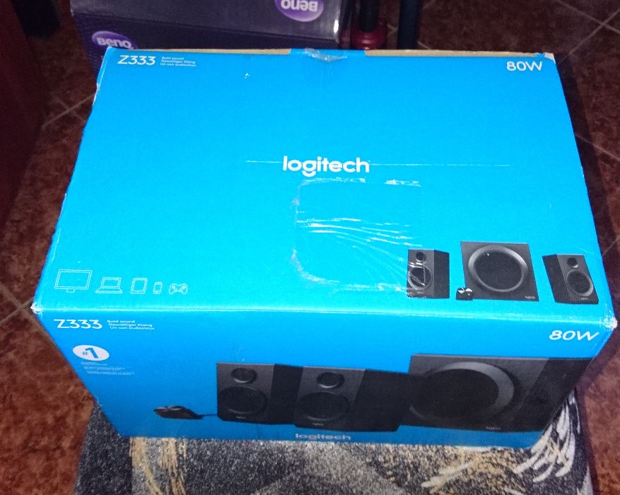 Продавам аудио уредба Лоджитех 80 вата почти нова