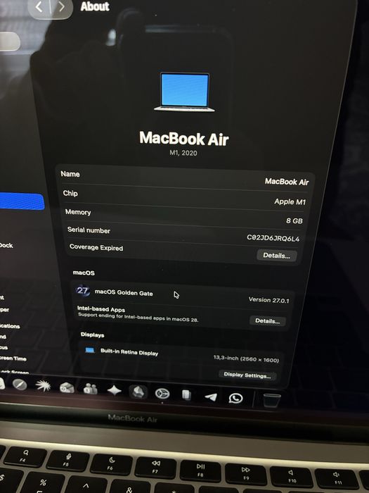 Macbook Air M1 (2020)