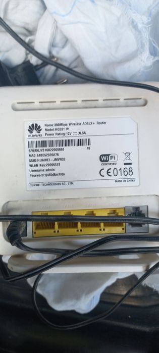 ADSL2+ роутер HUAWEI