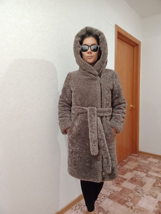 Шуба! Натуральная шерсть!