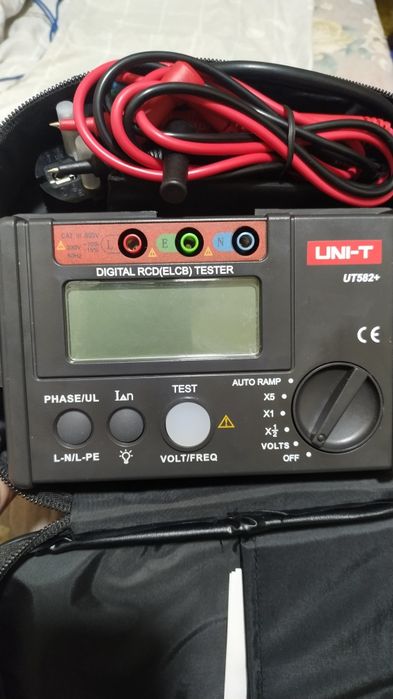Новый:Uni-t 582+ "измеритель характеристик-УЗО"
