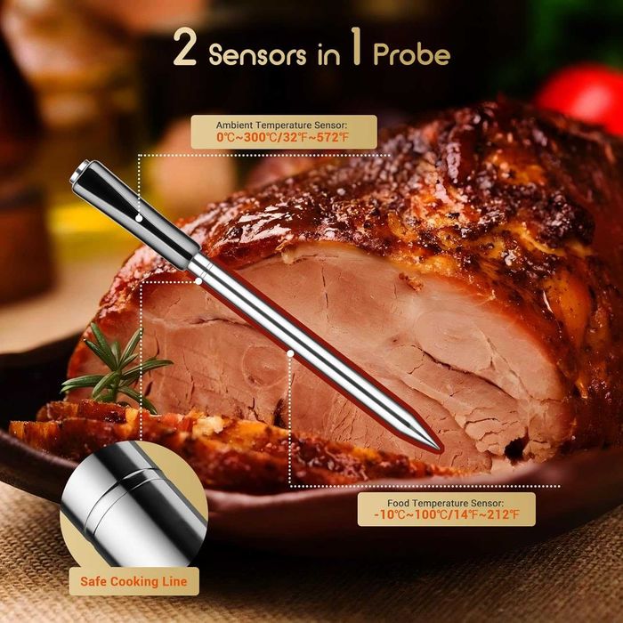 Termometru Grill Inkbird INT-11P-B Wireless Bluetooth IP67 App