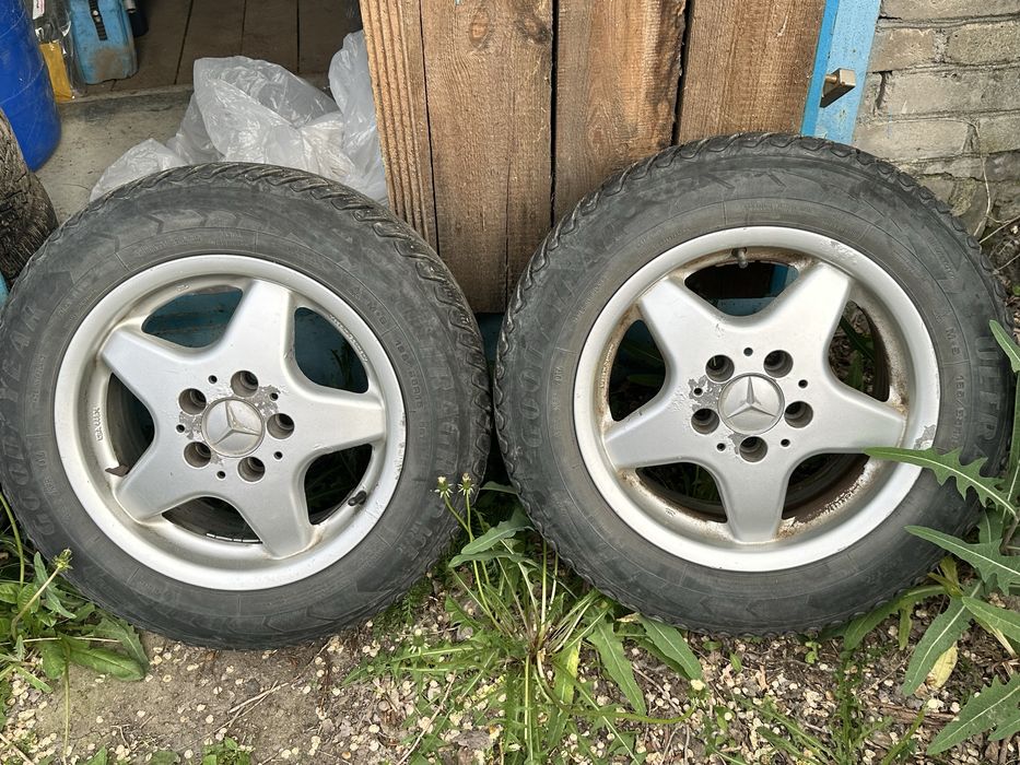 Диски с шинами мерседес R15 5/112