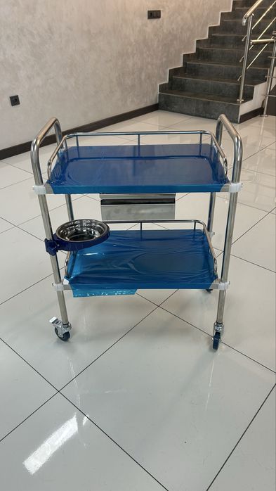 Манипуляционная медицинская тележка Тележка из нержавеющей стали