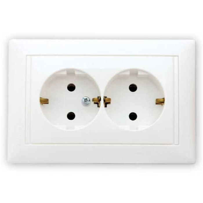 Priza Dubla cu Microfon Spion (SMT Security)