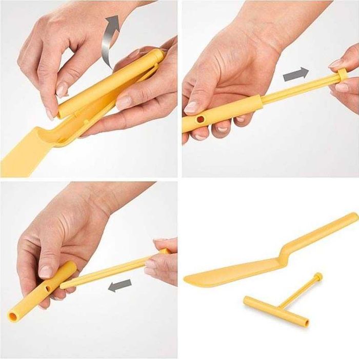 Шпатула за палачинки с ролер практичен помощник за перфектни палачинки