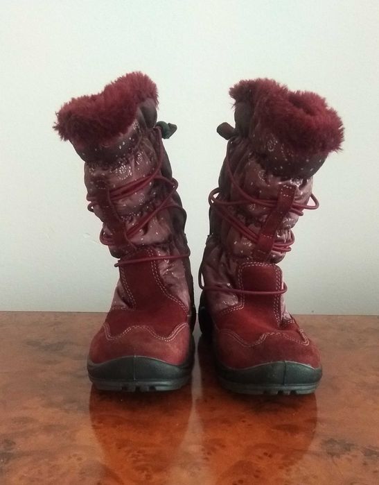 Зимние меховые сапоги для девочки 29 разм.