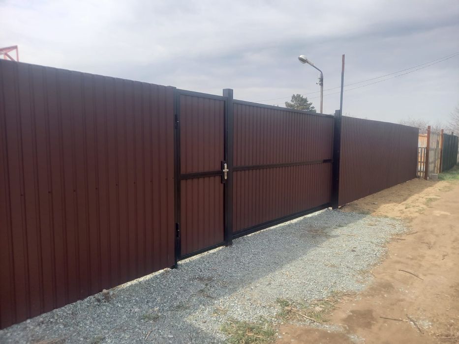 Ворота заборы под ключ