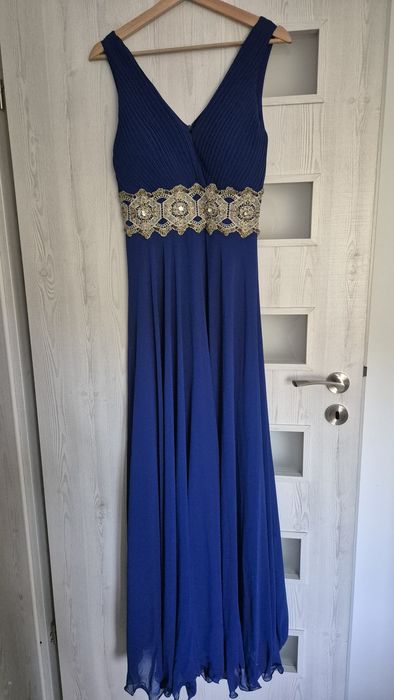 Rochita lunga albastru royal