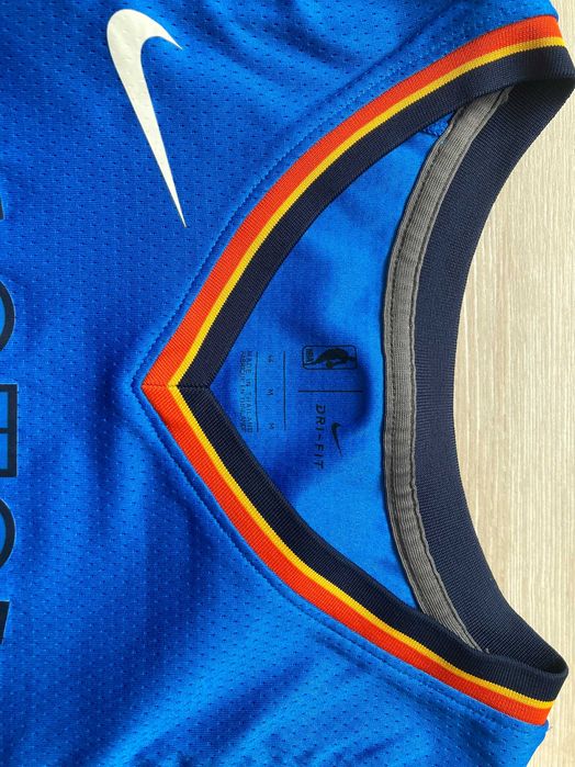 Найк Nike NBA Oklahoma City Thunder Carmelo Anthony баскетболен потник размер М