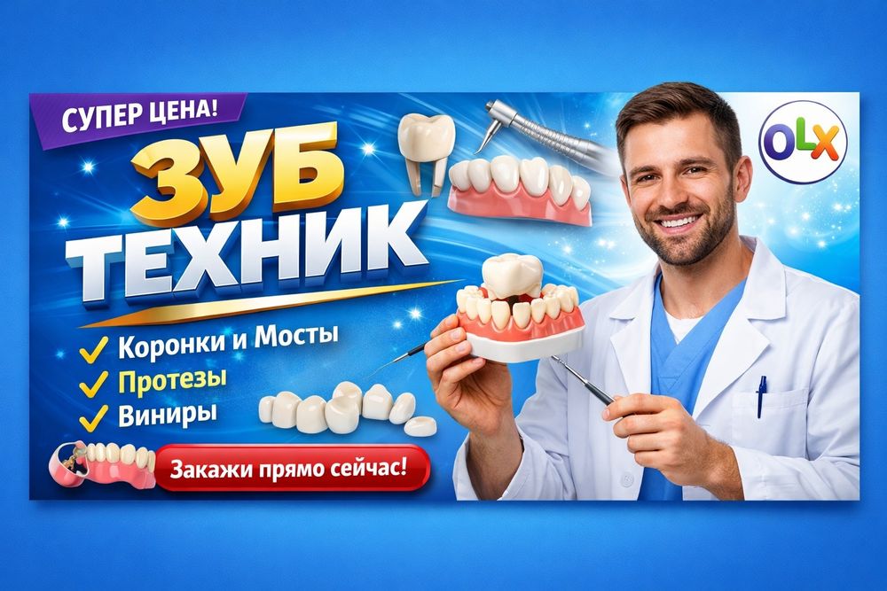 Тіс протезін жасау және жөндеуді үйрену