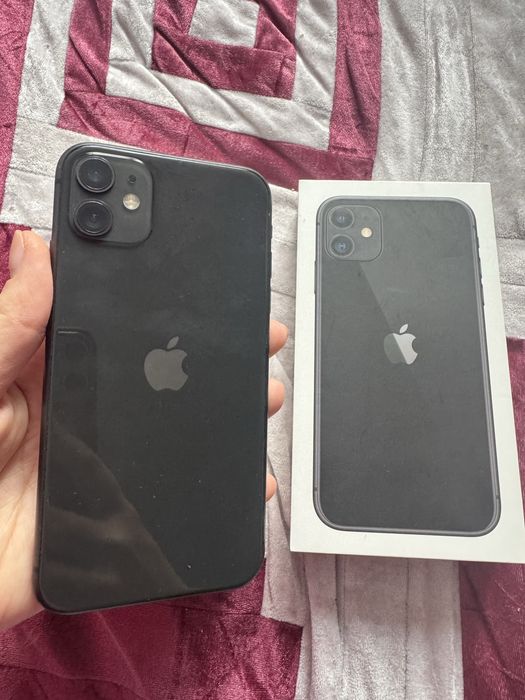 Айфон 11, 128гб с коробкой!