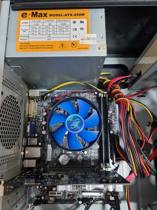 Компьютер Intel i5-2400, ОЗУ 4 Gb, видеокарта GT 220, системный блок