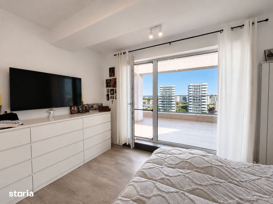 Penthouse | 105 mp total | Terasa panoramica | Mamaia Nord