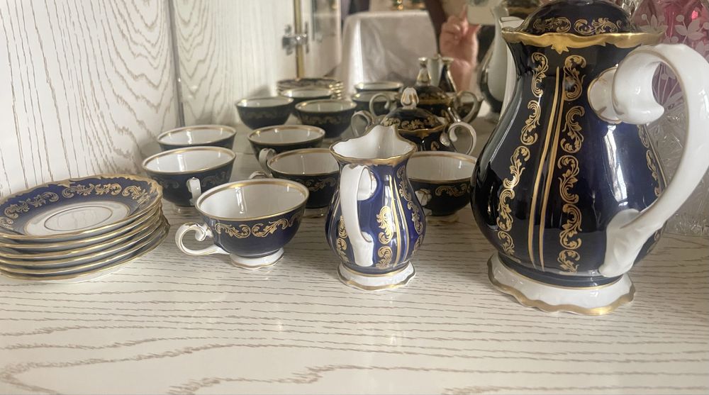 Кобальтовый сервиз СССР