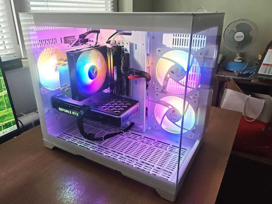 Геймърски компютър, Ryzen 5500, Rtx 3060Ti, 32gb Ram, 1Tb Nvme, 650W